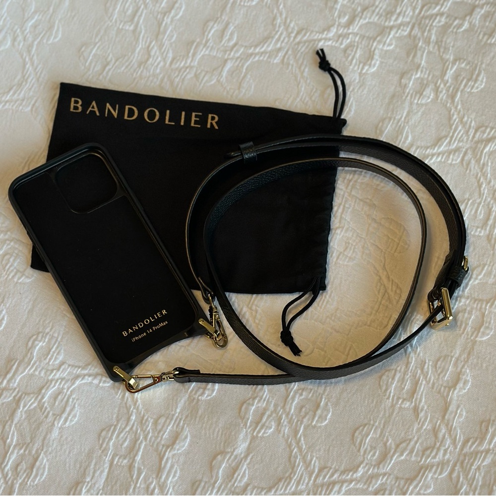 Bandolier Remi Magnet Wallet Crossbody Phone Case iPhone 14 Pro Max - Picture 3 of 7